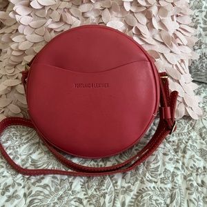 Portland Leather Large Crossbody Tulip